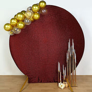 7.5 ft Metallic Spandex Round Backdrop Stand Cover Wedding Decorations