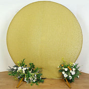 7.5 ft Metallic Spandex Round Backdrop Stand Cover Wedding Decorations