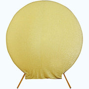 7.5 ft Metallic Spandex Round Backdrop Stand Cover Wedding Decorations