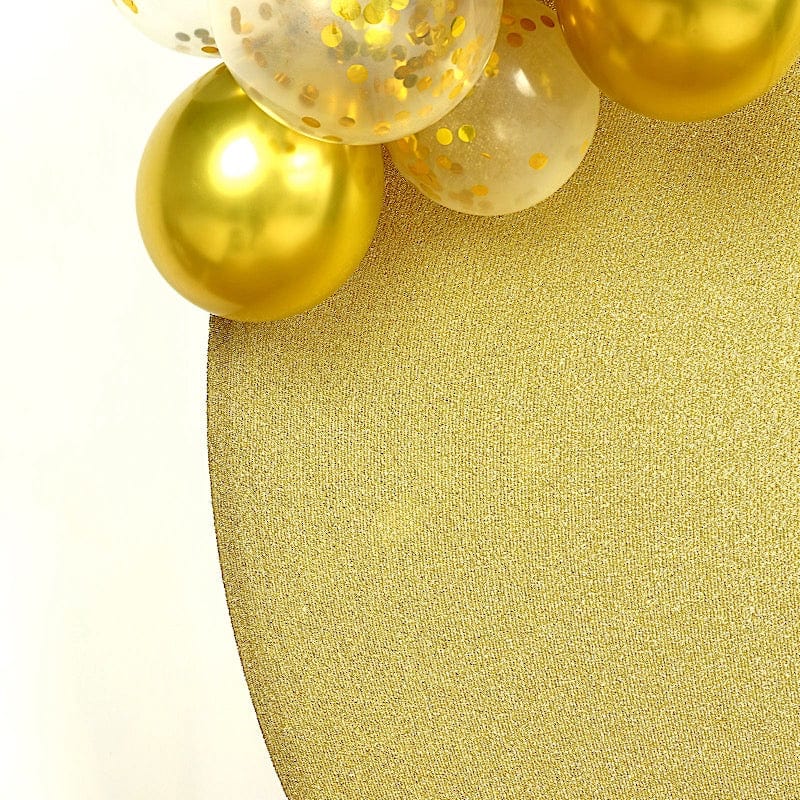 7.5 ft Metallic Spandex Round Backdrop Stand Cover Wedding Decorations