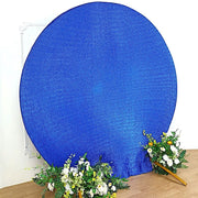 7.5 ft Metallic Spandex Round Backdrop Stand Cover Wedding Decorations