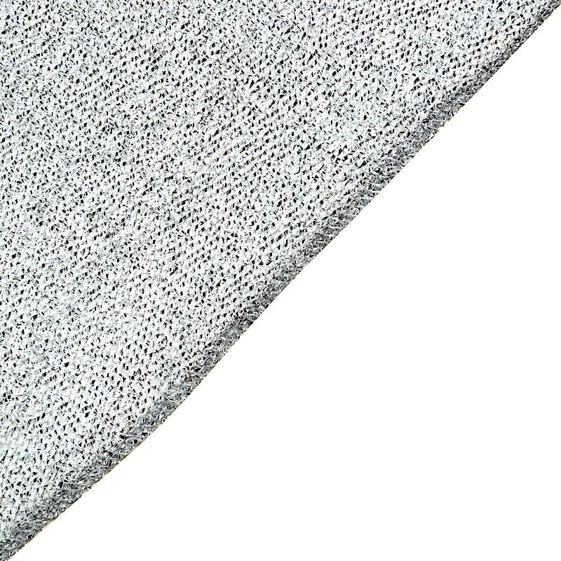 7.5 ft Metallic Spandex Round Backdrop Stand Cover Wedding Decorations