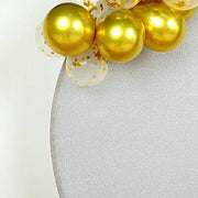 7.5 ft Metallic Spandex Round Backdrop Stand Cover Wedding Decorations