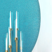 7.5 ft Metallic Spandex Round Backdrop Stand Cover Wedding Decorations