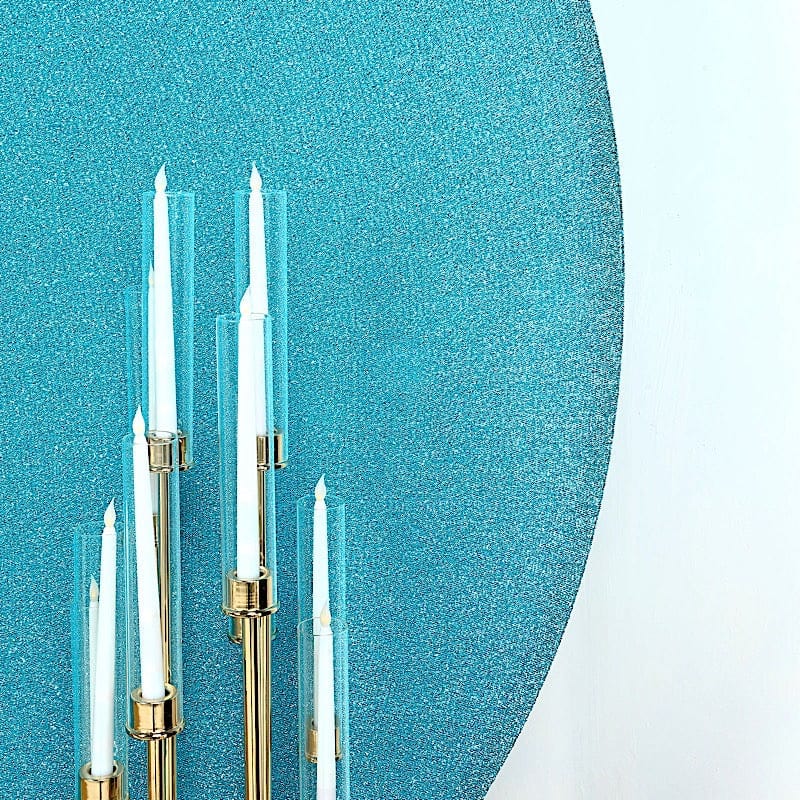 7.5 ft Metallic Spandex Round Backdrop Stand Cover Wedding Decorations