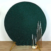 7.5 ft Metallic Spandex Round Backdrop Stand Cover Wedding Decorations