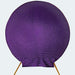 7.5 ft Metallic Spandex Round Backdrop Stand Cover Wedding Decorations BKDP_STNDCIR1_23_PURP