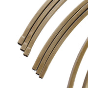 7.5 ft Round Metal Wreath Wedding Arch Backdrop Stand - Gold BKDP_STNDCIR1_GOLD