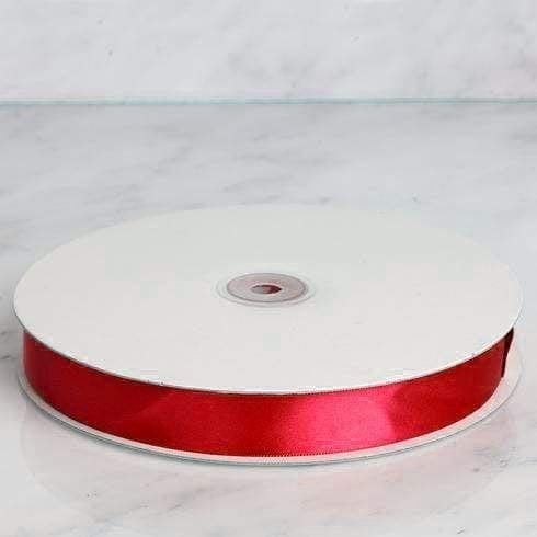 7/8" x 100 yards Single Side Satin Ribbon