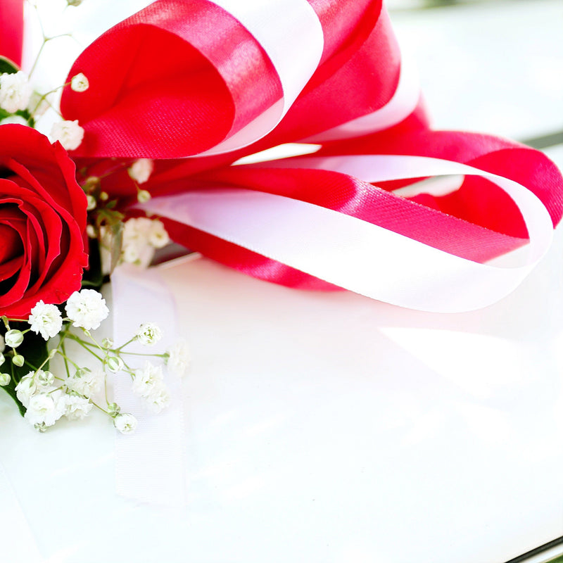 7/8" x 100 yards Single Side Satin Ribbon