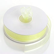 7/8" x 25 yards Satin Edge Organza Ribbon RIB_SE_78_YEL