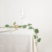 7 ft LED Eucalyptus Leaves Garland Battery Operated Fairy Lights - Green LEDSTR_ARTI_005_7_CLR