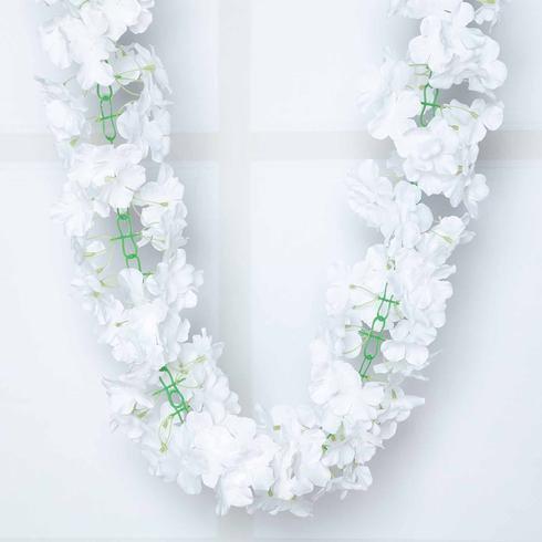 7 ft long 3D Chain Silk Hydrangea Garland