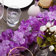 7 ft long 3D Chain Silk Hydrangea Garland