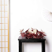 70" Artificial Fall Maple Leaf Garland Faux Autumn Leaves