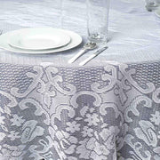 70" Floral Lace Round Tablecloth Wedding Party Table Linens