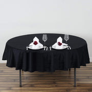 70" High Quality Cotton Round Tablecloth