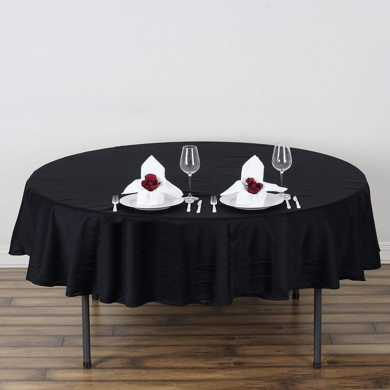 70" High Quality Cotton Round Tablecloth