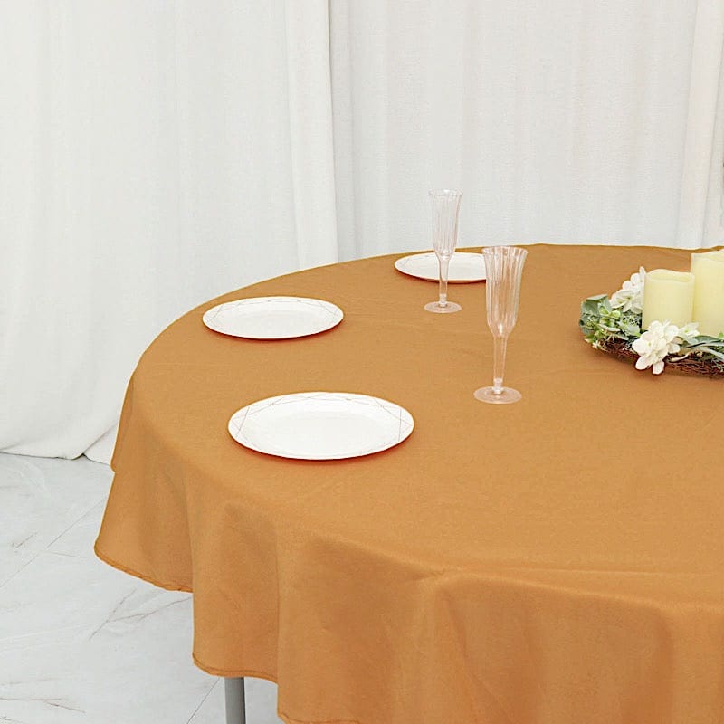 70" Polyester Round Tablecloth Wedding Party Table Linens