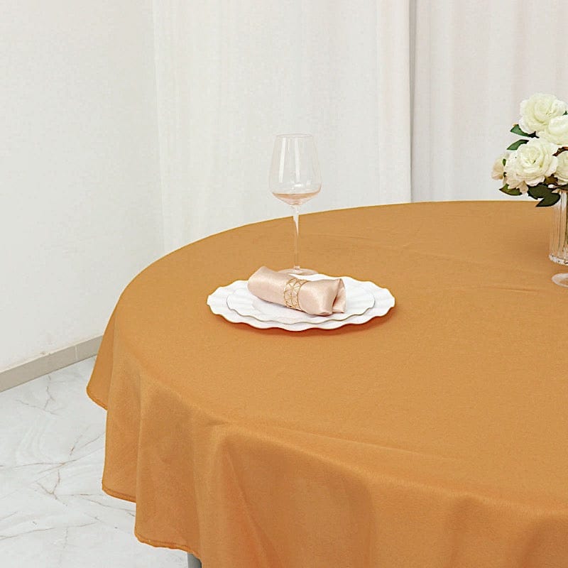 70" Polyester Round Tablecloth Wedding Party Table Linens