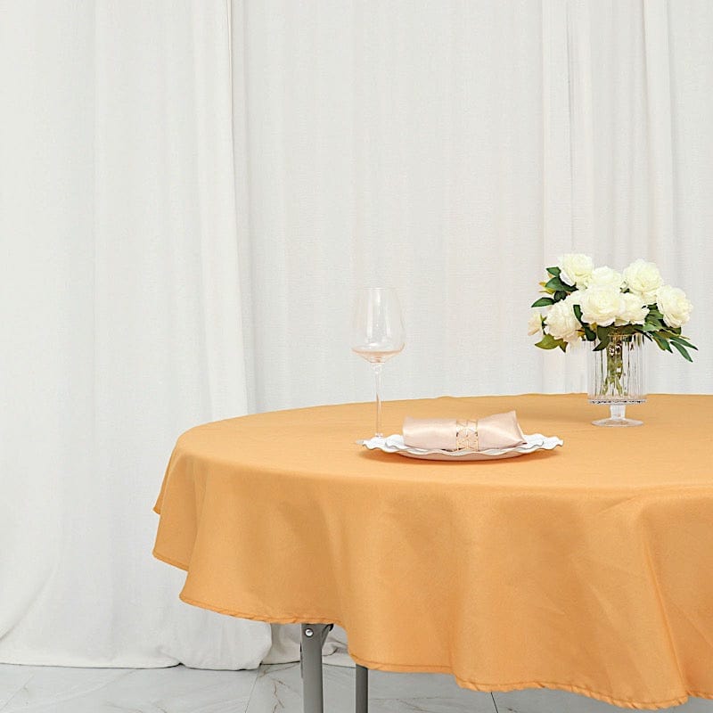 70" Polyester Round Tablecloth Wedding Party Table Linens
