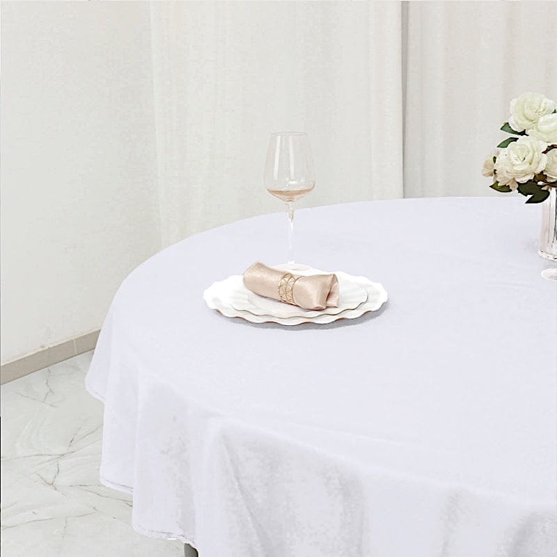 70" Polyester Round Tablecloth Wedding Party Table Linens