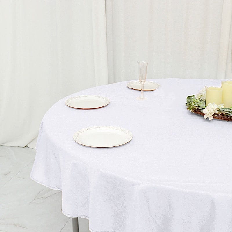 70" Polyester Round Tablecloth Wedding Party Table Linens