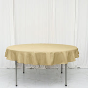 70" Polyester Round Tablecloth Wedding Party Table Linens TAB_70_CHMP_POLY