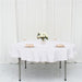 70" Polyester Round Tablecloth Wedding Party Table Linens TAB_70_WHT_POLY