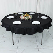 70" Premium Polyester Round Tablecloth Wedding Party Table Linens