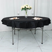 70" Premium Polyester Round Tablecloth Wedding Party Table Linens