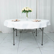 70" Premium Polyester Round Tablecloth Wedding Party Table Linens