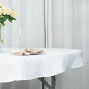70" Premium Polyester Round Tablecloth Wedding Party Table Linens