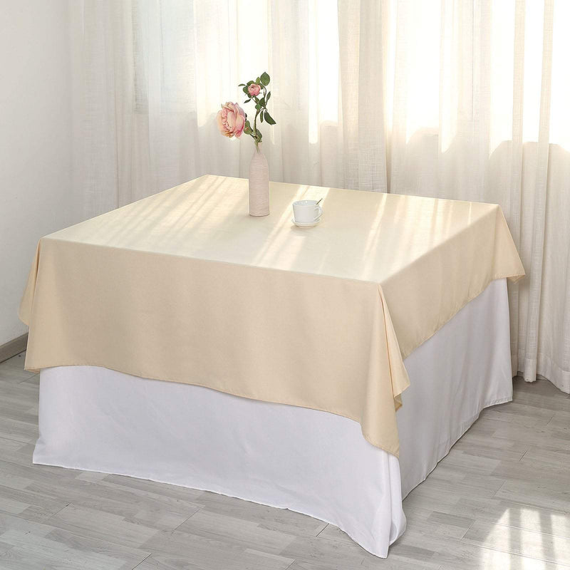 70" x 70" Polyester Square Tablecloth