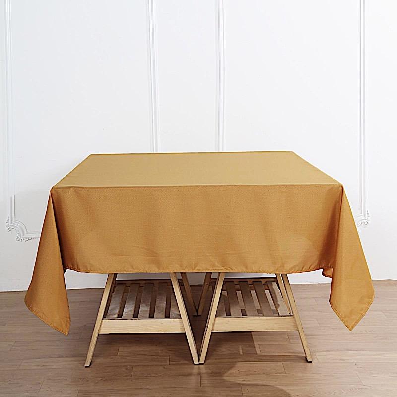 70" x 70" Polyester Square Tablecloth