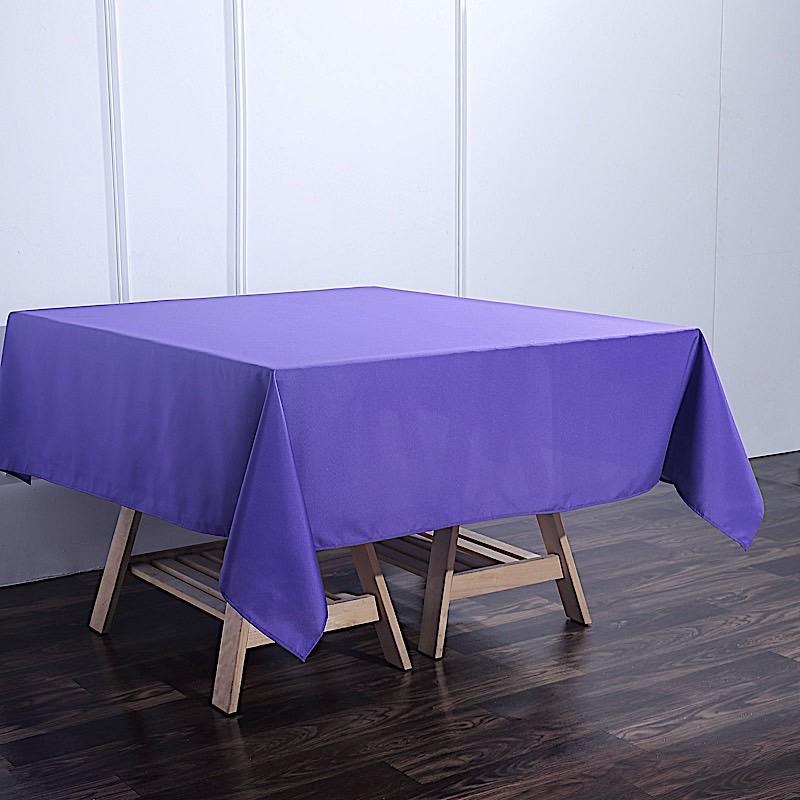 70" x 70" Polyester Square Tablecloth