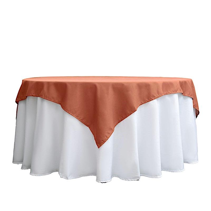 70" x 70" Polyester Square Tablecloth