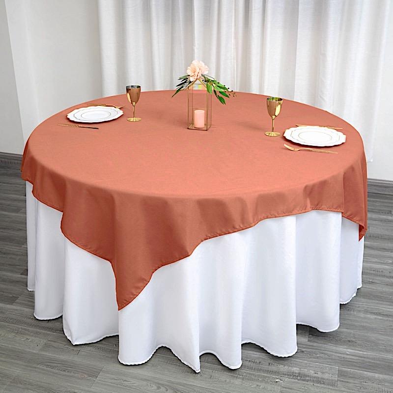 70" x 70" Polyester Square Tablecloth