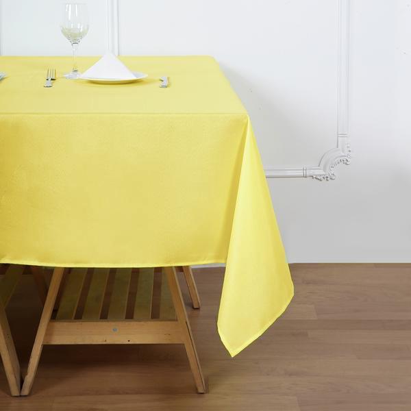 70" x 70" Polyester Square Tablecloth
