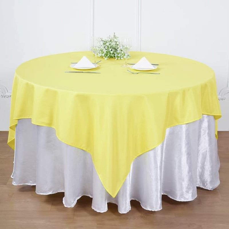 70" x 70" Polyester Square Tablecloth