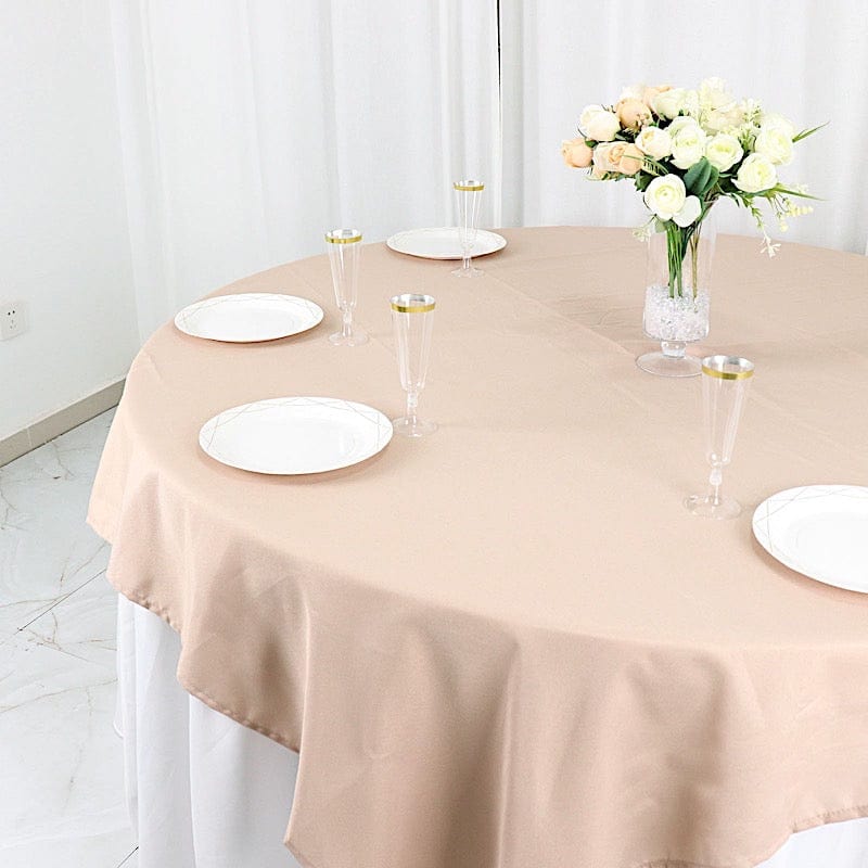 70" x 70" Polyester Square Tablecloth