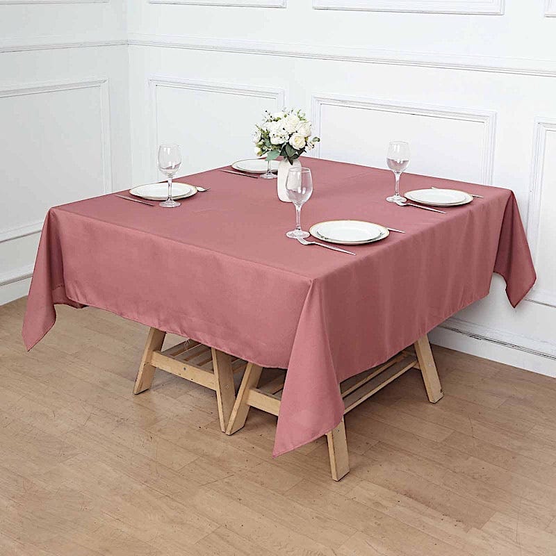 70" x 70" Polyester Square Tablecloth