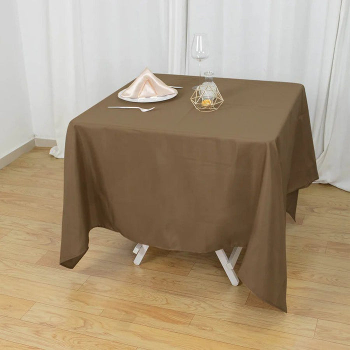 70" x 70" Polyester Square Tablecloth