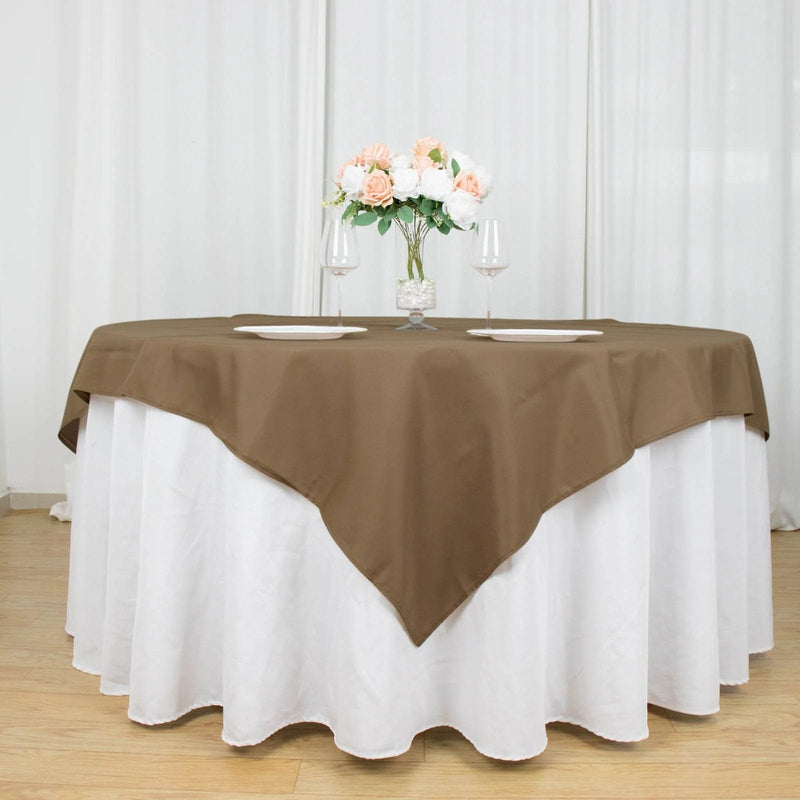 70" x 70" Polyester Square Tablecloth