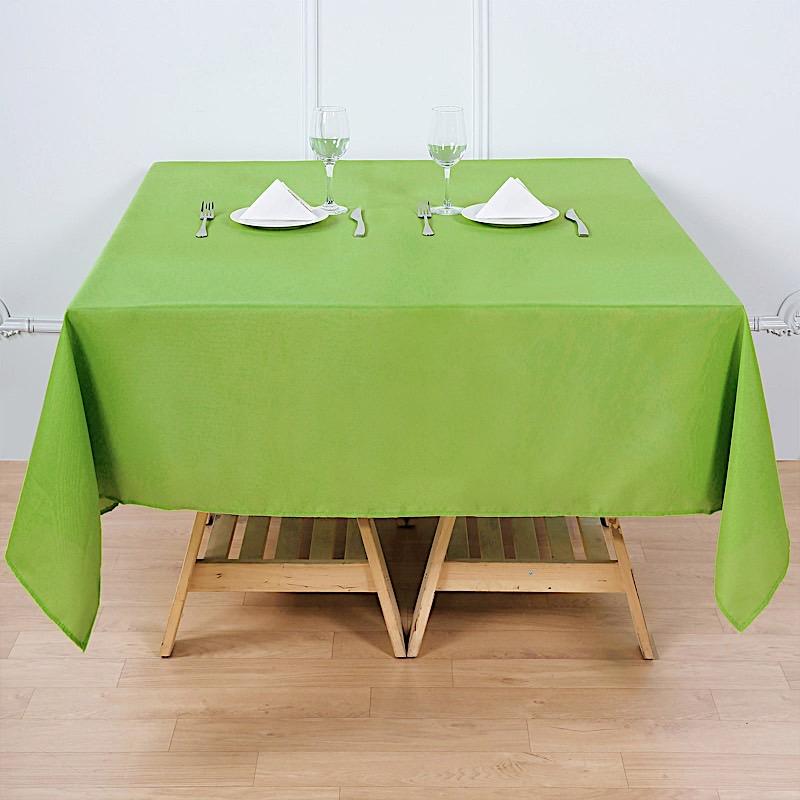 70" x 70" Polyester Square Tablecloth TAB_SQUR_70_APPL_POLY