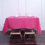 70" x 70" Polyester Square Tablecloth TAB_SQUR_70_FUSH_POLY