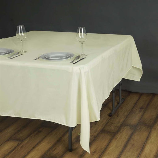 70" x 70" Polyester Square Tablecloth TAB_SQUR_70_IVR