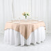 70" x 70" Polyester Square Tablecloth TAB_SQUR_70_NUDE_POLY