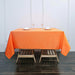 70" x 70" Polyester Square Tablecloth TAB_SQUR_70_ORNG_POLY
