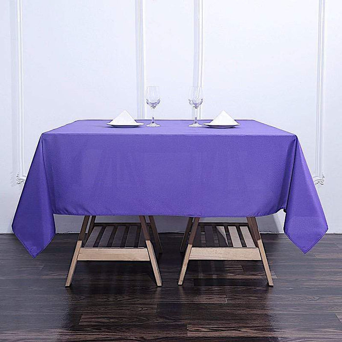 70" x 70" Polyester Square Tablecloth TAB_SQUR_70_PURP_POLY